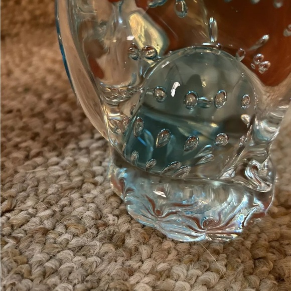 Vintage Elegant Murano Glass Cat Figurine - Blue - Picture 5 of 15